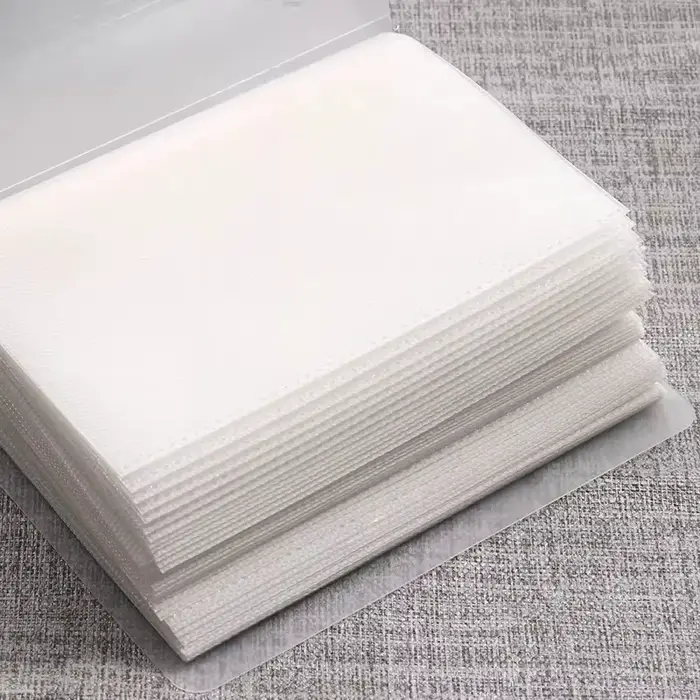 Stockage manuel d'autocollants pour ongles
